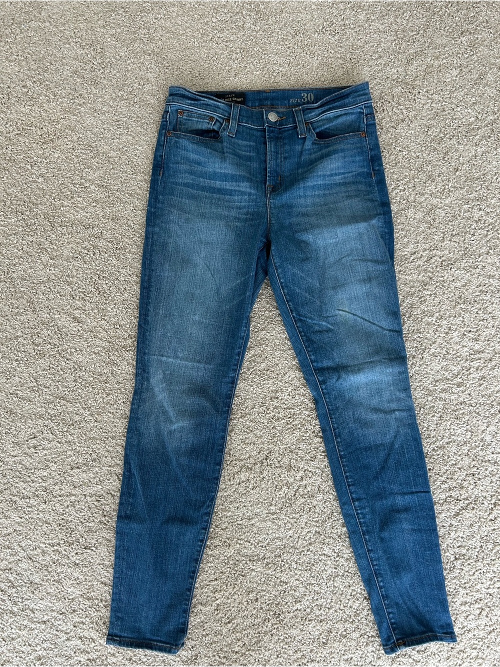 JCrew Women's Blue Skinny Jeans - Size 30